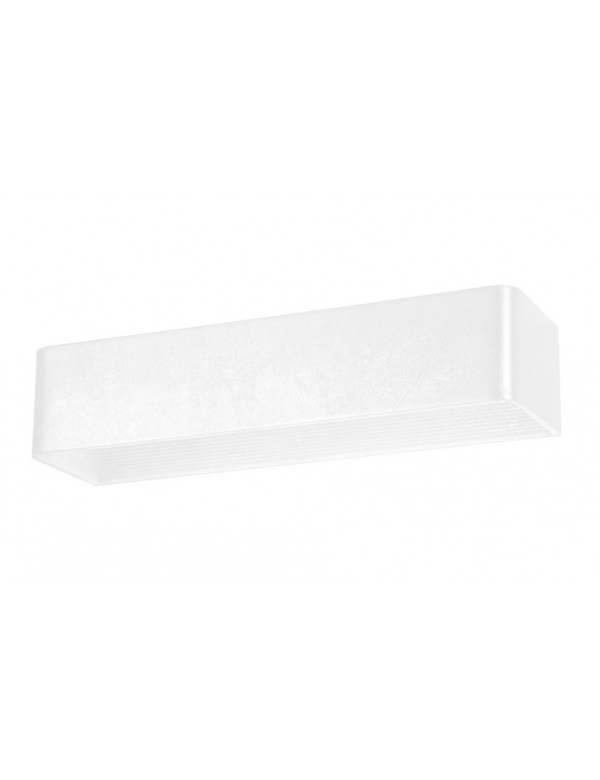 FELIX L biały prostokątny kinkiet led w nowoczesnym stylu - Azzardo
