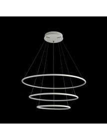 Trzy okręgi o różnej średnicy NOLA W3-80 lampa wisząca - Maytoni