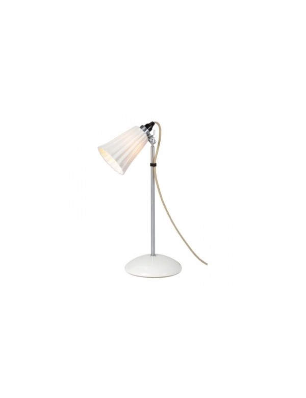 HECTOR PLEAT SMALL stołowa lampa z ząbkowanym kloszem - Original BTC
