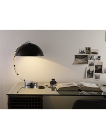 Lampa stołowa LONDON półsferyczny klosz aluminiowy - Original BTC