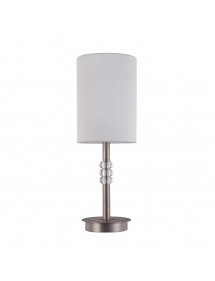 LINCOLN LS lampa stołowa z podłużnym kloszem w białym kolorze - Maytoni