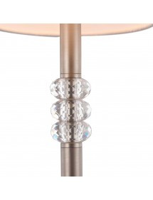 LINCOLN LS lampa stołowa z podłużnym kloszem w białym kolorze - Maytoni