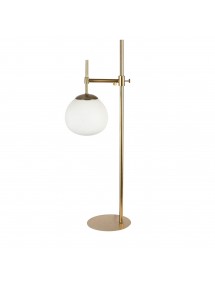 ERICH LS lampa stołowa o złotej prostej konstrukcji - Maytoni