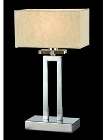 Elegancka lampa stołowa o polerowanej podstawie - MEGAPOLIS LS - Maytoni