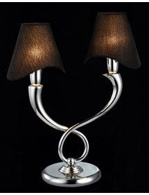 Stołowa lampa BOSCAGE LS z dwoma małymi abażurami - Maytoni