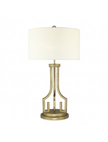 Ręcznie wykonana lampa stołowa LEMURIA TL - Gilded Nola