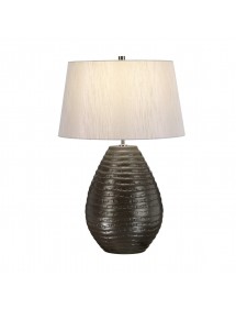 Stylowa ceramiczna lampa na stoliczek nocny BRUNSWICK TL - Elstead