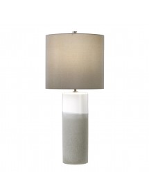 FULWELL TL dwukolorowa lampa stołowa z ceramiczną podstawą - Elstead