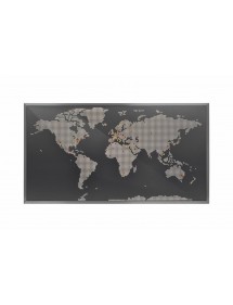 MAP ścienna lampa ozdobna mapa świata - Sompex