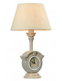 MILEA LS stołowa lampa z wbudowanym zegarem - Maytoni