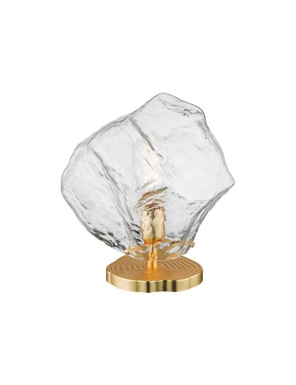 Lampa na stół ROCK LS wzór lodowej tafli - Zuma Line