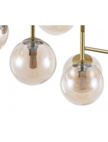 Lampa wisząca DALLAS W1 kule w kolorach: chrom lub złoty - Maytoni