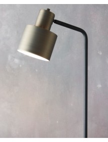 Metalowa lampa podłogowa w industrialnej formie MAYFIELD LP - Endon