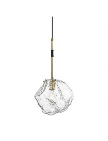 ROCK W1M wisząca lampa ze szklaną bryłką  - Zuma Line
