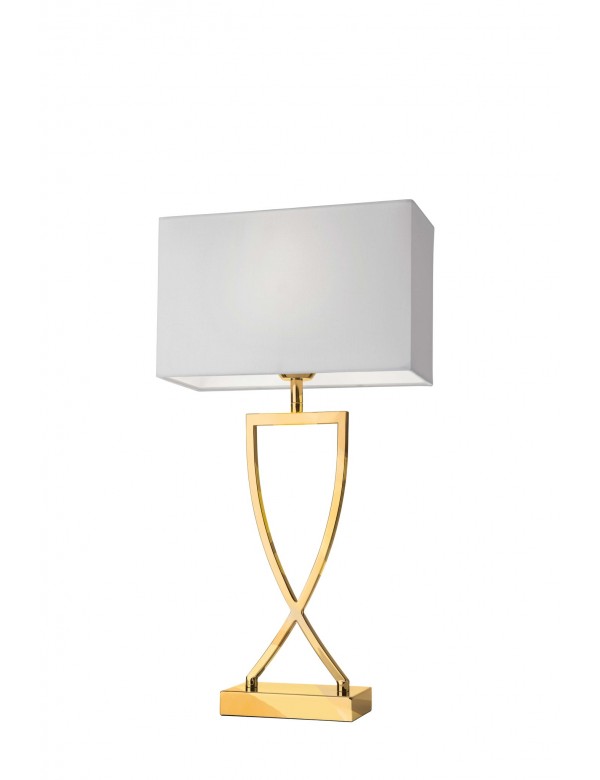 TOULOUSE GOLD LS1 stołowa lampa w złotej odsłonie - Villeroy & Boch