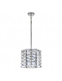 SHOAL 1P luksusowa lampa wisząca glamour do salonu - Elstead