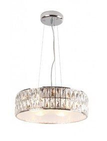 DIAMANTE W1 lampa wisząca ze szklanymi kryształkami - Maxlight