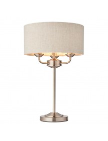 HIGHCLERE TABLE CHROM lampa na stół - Endon