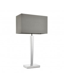MORETO LS lampa stołowa z prostokątnym abażurem - Endon
