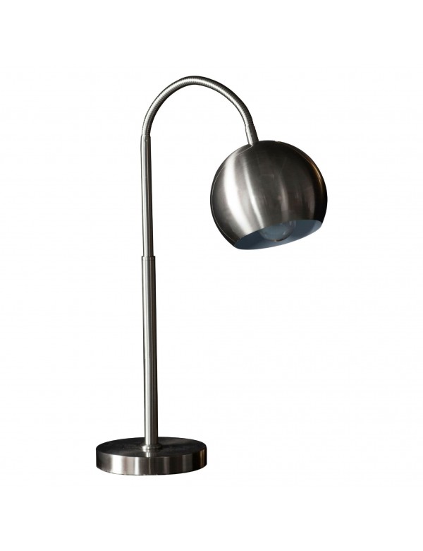BALIN TASK TABLE metalowa lampa stołowa z kulistym kloszem - Endon