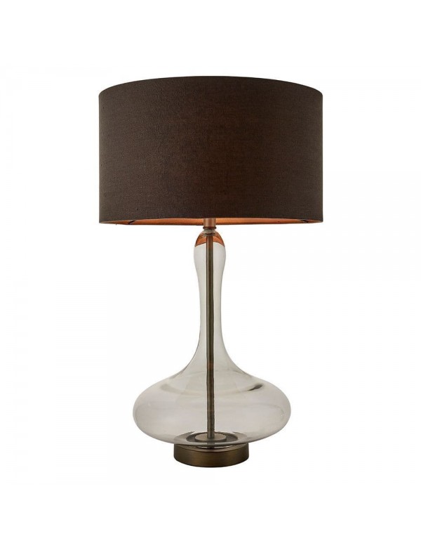 CAIA TABLE szklana lampa stołowa o ciekawym kształcie - Endon