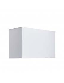 RECTANGLE 27 WHITE - biały abażur prostokątny - Endon