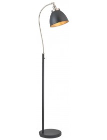 FRANKLIN FLOOR PEWTER metalowa lampa podłogowa - Endon