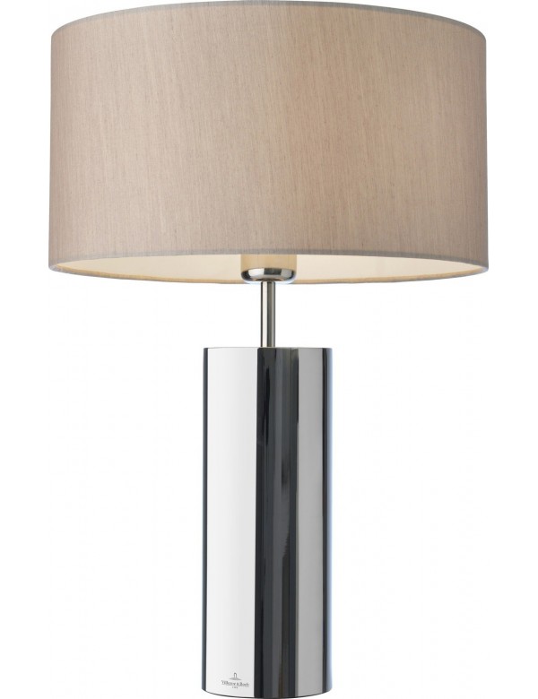 Błyszcząca lampa stołowa z okrągłym abażurem - PRAG 1 Villeroy & Boch