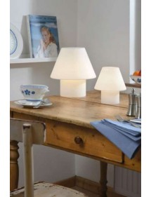 Szklana lampa stołowa TORONTO LS2 w kolorze białym - Villeroy & Boch