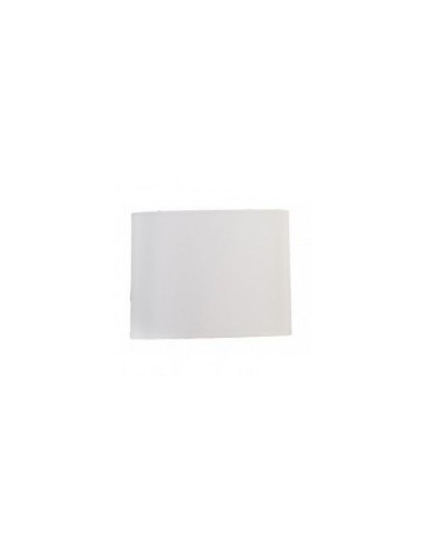 Biały abażur walcwaty LS1133 (40cm) z tkaniny - Lui's Collection