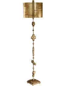 Urokliwa lampa stojąca Fragment Gold - Flambeau