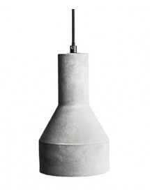 Lampa wisząca KARINA 1 stylowy pojedynczy klosz z betonu - Azzardo