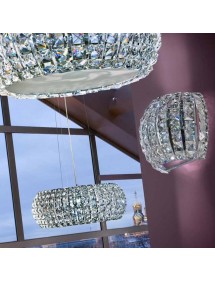 Ekskluzywna lampa kryształowa SOPHIA 6 wisząca - Azzardo