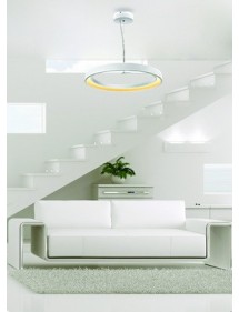 Lampa sufitowa OSAKA - nowoczesny wiszący okrąg led - Cosmo Light