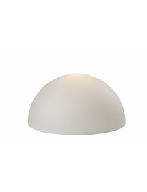MEZZO M ogrodowa lampa - półkula w kolorze matowej bieli - Sompex
