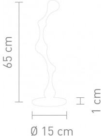 Lampa stołowa led SMART LS w nowatorskiej stylizacji - Sompex