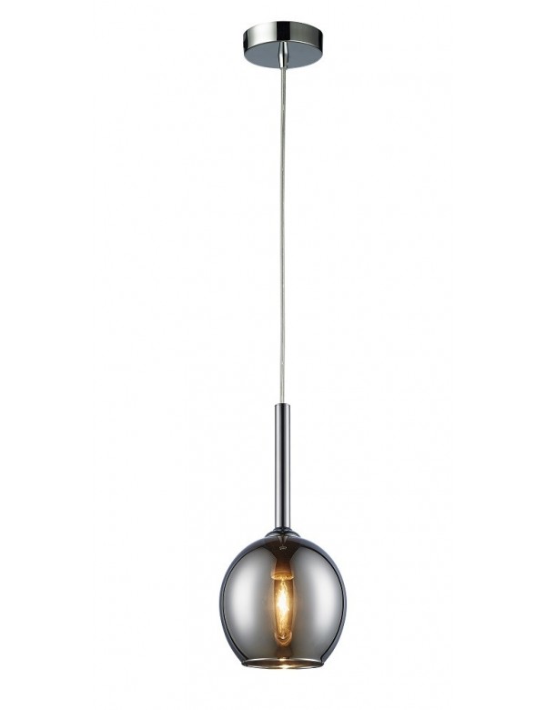 MONIC 1 lampa wisząca - szkło: chromowane, miedziane lub białe - Zuma Line