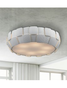 Biały plafon pokojowy SOLE P4 lampa sufitowa - Zuma Line