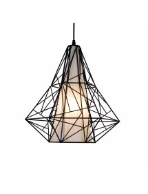 SKELETON wisząca lampa uformowana w kształcie diamentu - Zuma Line