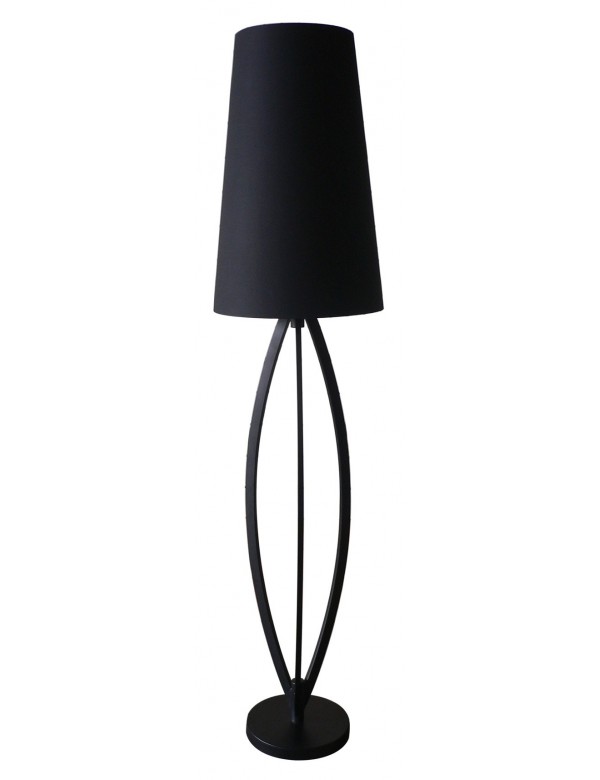 LORITA LP lampa podłogowa z wąskim, wysokim abażurem - Zuma Line