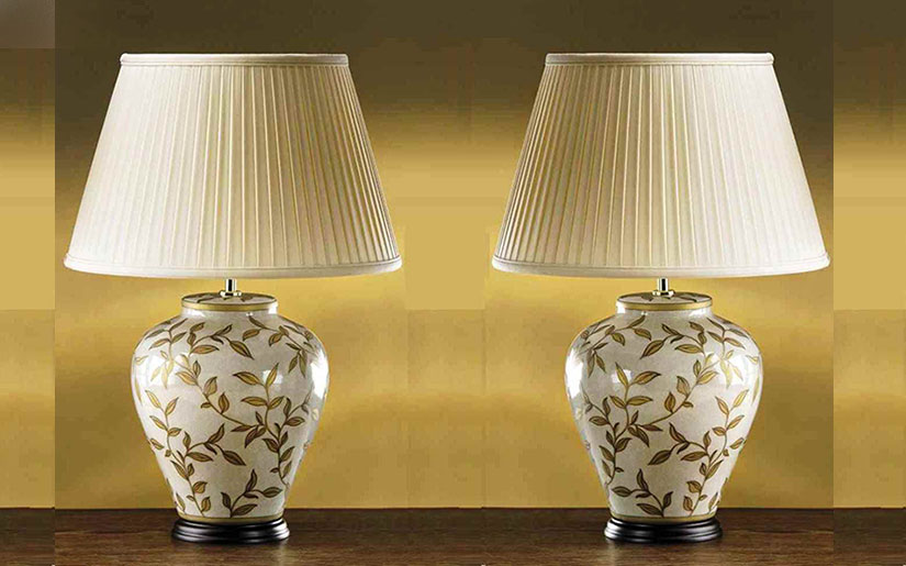 ceramiczne lampy stołowe
